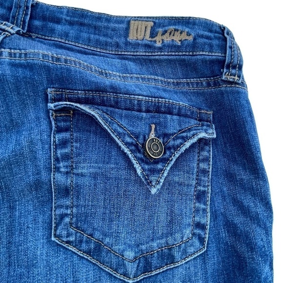 KUT FROM THE KLOTH  JEANS SIZE 8   SKINNY BOYFRIEND BLUE - Picture 4 of 10